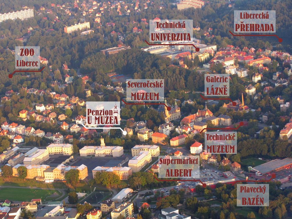 Wellness Penzion U Muzea Liberec Exterior foto